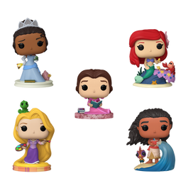 FUNKO Blister 5 figuras POP Disney Princesas