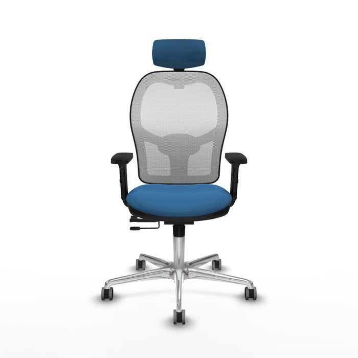 PIQUERAS Y CRESPO Silla de oficina Jorquera Azul claro y Blanco PIQUERAS Y CRESPO Silla de oficina Jorquera Azul claro y Blanco