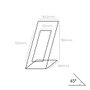 Compossar Expositor para Artículos Modelo C Metacrilato Transparente 120x130x150mm