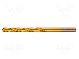 GRAPHITE Broca para metal de 6 mm en acero rápido HSS con nitruro de titanio