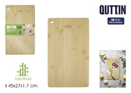 Quttin Tabla para cortar de bambú 45x27cm