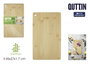 Quttin Tabla para cortar de bambú 45x27cm