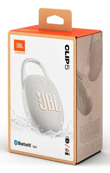 Jbl Clip 5 Altavoz Bluetooth Blanco Jbl Clip 5 Altavoz Bluetooth Blanco