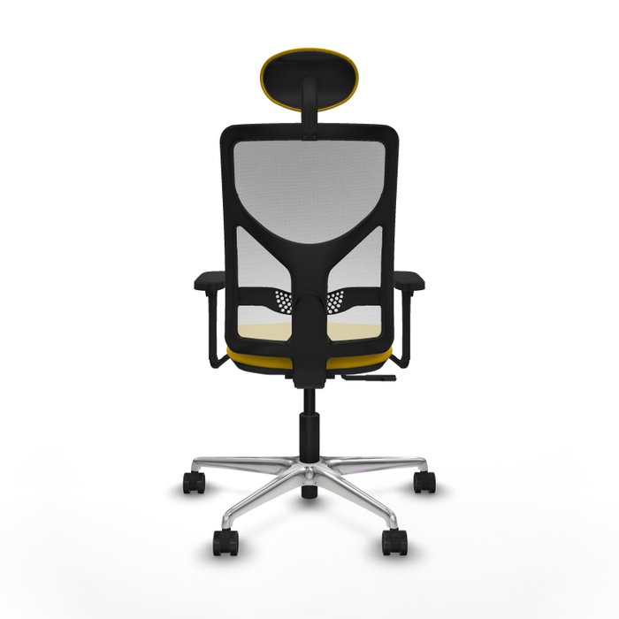 PIQUERAS Y CRESPO Silla de oficina Motilla con Mecanismo Sincro Amarillo y Blanco PIQUERAS Y CRESPO Silla de oficina Motilla con Mecanismo Sincro Amarillo y Blanco