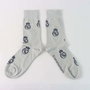 Cerdá & Capas Calcetines Oficiales Adulto Real Madrid Blanco Tallas 36-42 / 38-45 Referencia: 6,6