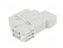 FINDER 20.22 Relé de instalación biestable 24V DC 16A NA x2