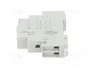 FINDER 20.22 Relé de instalación biestable 24V DC 16A NA x2