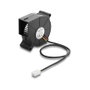 DeLOCK Ventilador radial 12 V CC 60 x 60 x 25 mm, 3-Pin, Negro