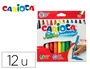 Carioca Rotulador Jumbo Punta Gruesa Estuche 12 Unidades Colores Surtidos