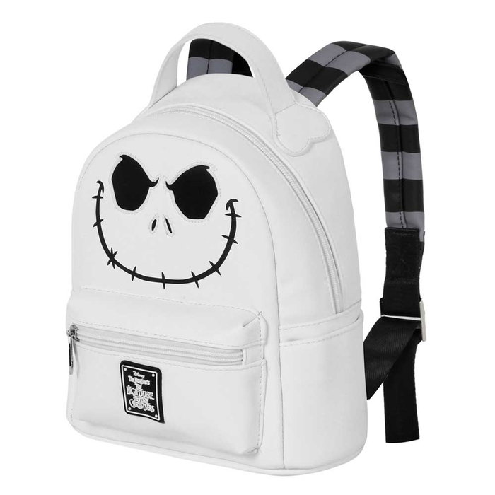 Karactermania Mochila Heady Pequeña Pesadilla Antes de Navidad Bone, Blanco