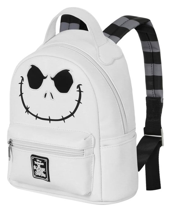 Karactermania Mochila Heady Pequeña Pesadilla Antes de Navidad Bone, Blanco