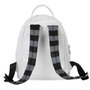 Karactermania Mochila Heady Pequeña Pesadilla Antes de Navidad Bone, Blanco