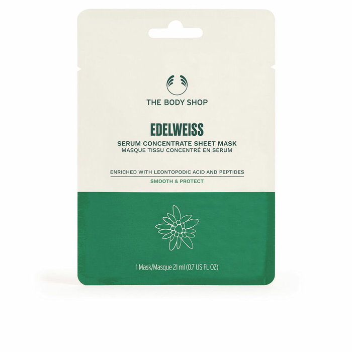 The Body Shop Edelweiss Serum Concentrate Sheet Mask The Body Shop Edelweiss Serum Concentrate Sheet Mask