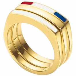 Tommy Hilfiger Anillo Dorado 2700581B