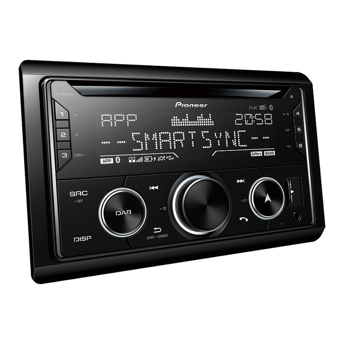 Pioneer FH-S820DAB Autorradio 2 DIN, 200W, DAB+, Bluetooth, USB, Manos Libres, Negro