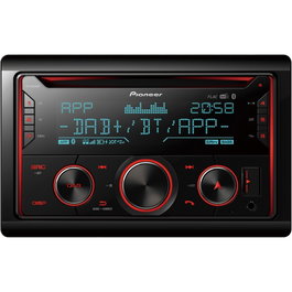 Pioneer FH-S820DAB Negro