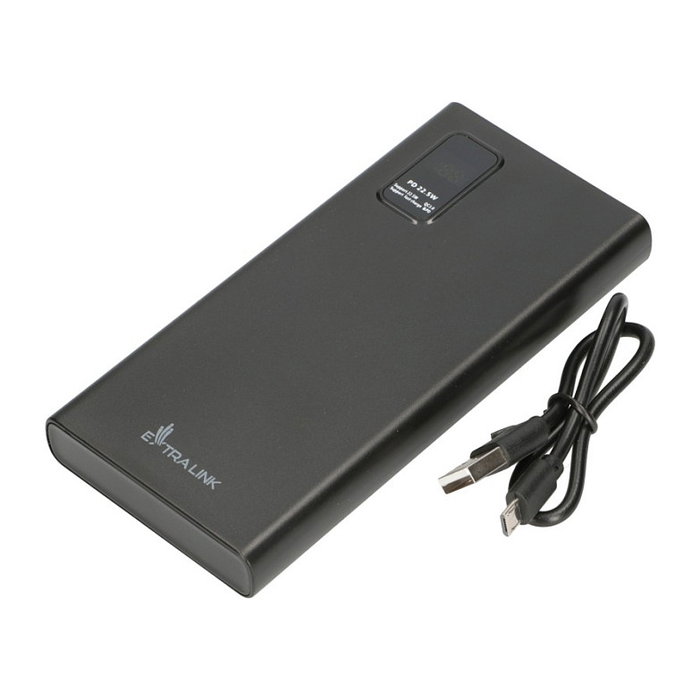 Extralink Powerbank EPB-067B 10000mAh Negro