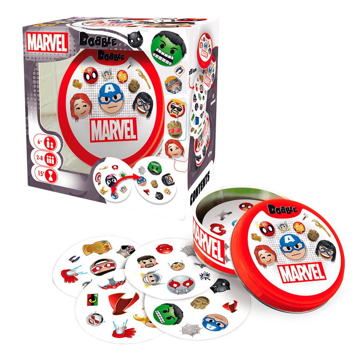 Asmodee Dobble Marvel Emoji