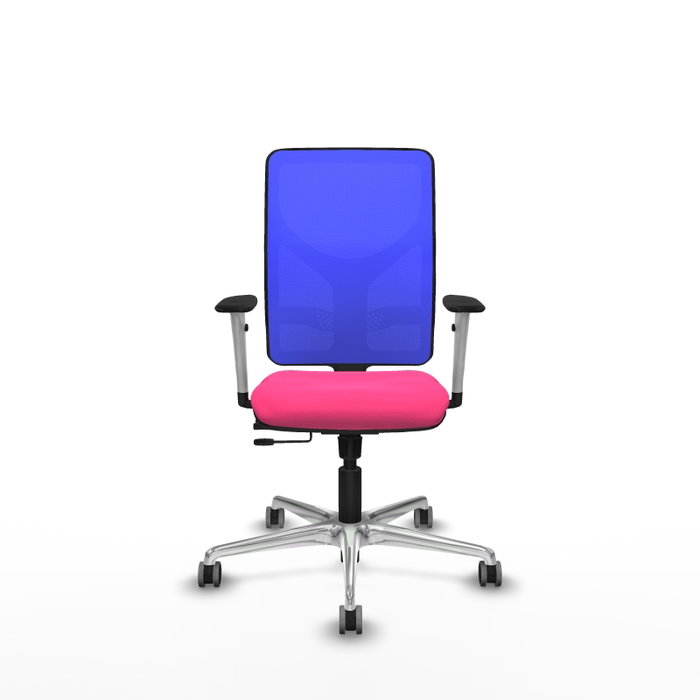PIQUERAS Y CRESPO Silla de oficina Motilla con mecanismo Sincro/Traslack Rosa y Azul PIQUERAS Y CRESPO Silla de oficina Motilla con mecanismo Sincro/Traslack Rosa y Azul