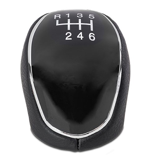 Abc Pomo de cambio de 6 velocidades para Ford Mondeo MK3/4, Focus MK2/3, S-Max y Kuga Abc Pomo de cambio de 6 velocidades para Ford Mondeo MK3/4, Focus MK2/3, S-Max y Kuga