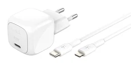 Belkin Cargador de Pared Boost Charge 30 W con Cable Lightning Blanco