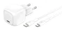 Belkin Cargador de Pared Boost Charge 30 W con Cable Lightning Blanco