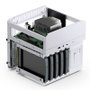 Jonsbo N2 Mini-ITX NAS Gehäuse weiß