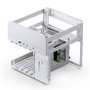 Jonsbo N2 Mini-ITX NAS Gehäuse weiß