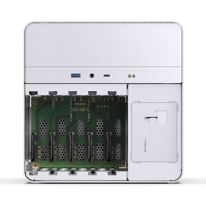 Jonsbo N2 Mini-ITX NAS Gehäuse weiß