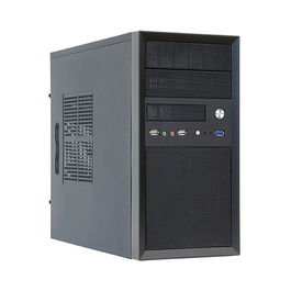 Chieftec CT-01B-350GPB Caja Mini Tower con Fuente 350W Negra