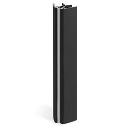 HERRAJES ALK Ángulo Flexible Zócalo Zesio H164 Negro para Muebles de Cocina