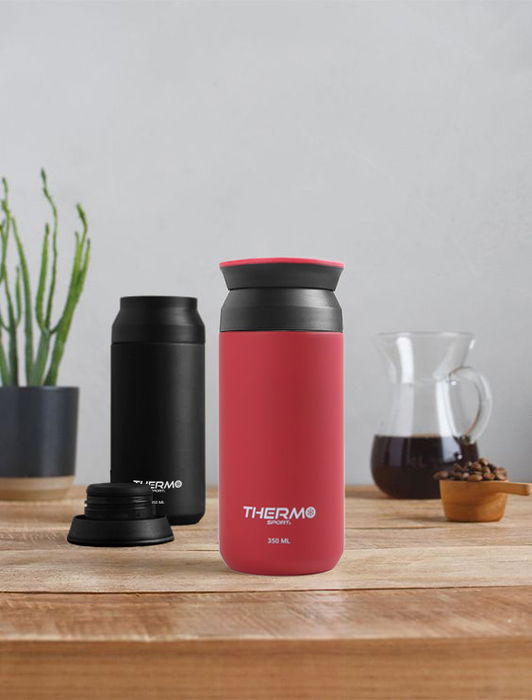 Thermosport Botella Termica 350 Ml Inoxidable (8 Unidades)