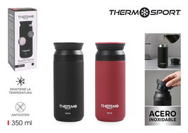 Thermosport Botella Termica 350 Ml Inoxidable (8 Unidades)