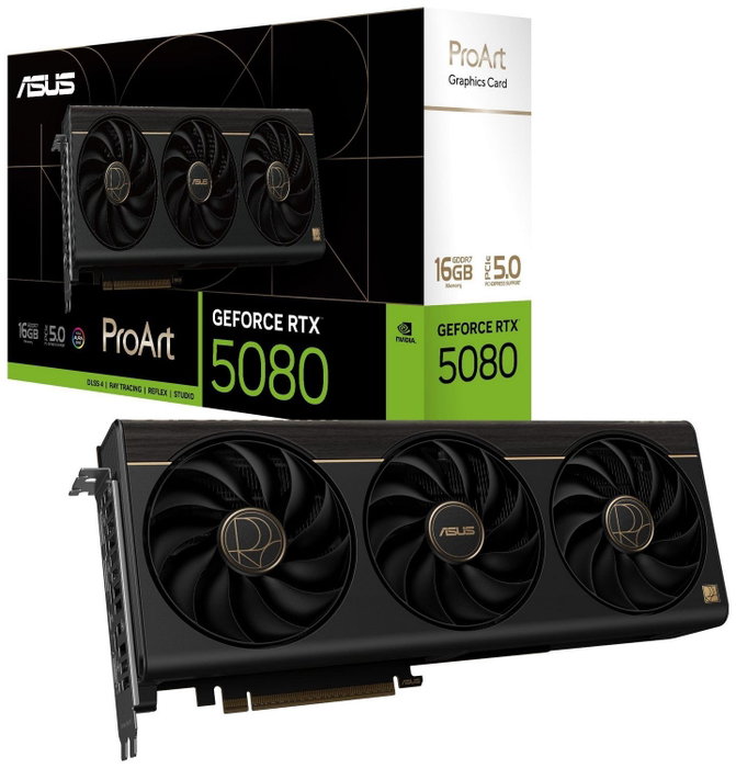ASUS ProArt GeForce RTX 5080 16GB GDDR7 OC