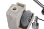 DKD Home Decor Dosificador Símil Mármol Beige (Pack de 2)