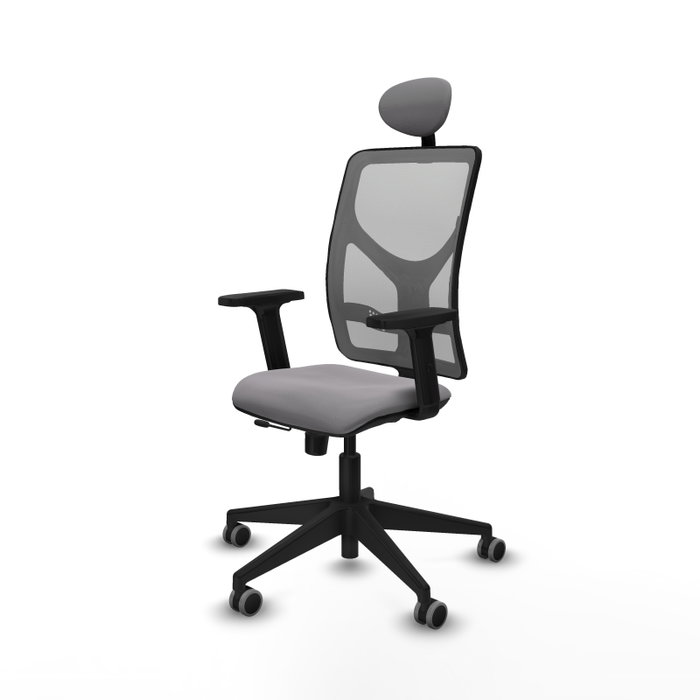 PIQUERAS Y CRESPO Silla de oficina Motilla Gris con mecanismo Sincro/Traslack PIQUERAS Y CRESPO Silla de oficina Motilla Gris con mecanismo Sincro/Traslack