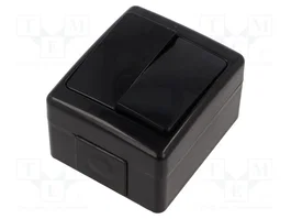 PAWBOL Interruptor Estanco BETA Negro