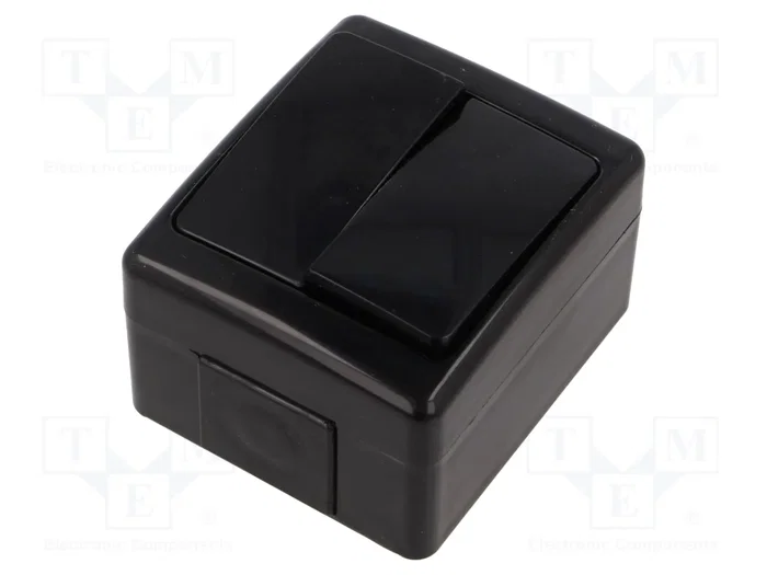 PAWBOL Interruptor Estanco BETA Negro PAWBOL Interruptor Estanco BETA Negro