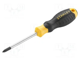 STANLEY Destornillador estándar Phillips PH1 C/GRIP 75mm