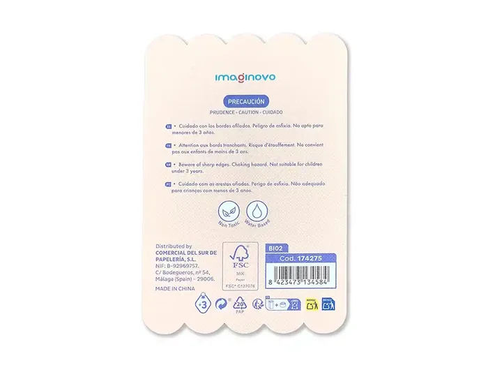 Imaginovo Bloc Notas Adhesivas Fantasía 70x70 mm 20 Hojas