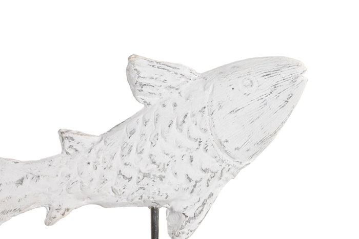 DKD Home Decor Figura de Peces en Mango y Resina con Acabado Desgastado DKD Home Decor Figura de Peces en Mango y Resina con Acabado Desgastado