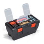 Terry Caja de herramientas eko toolbox 19 Negro / naranja 48 x 25,5 x 23 cm Profesional y doméstico