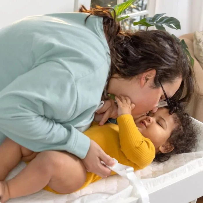SUMMER Cambiador, 4 lados impermeable con cinturón de seguridad de liberación rápida para bebé