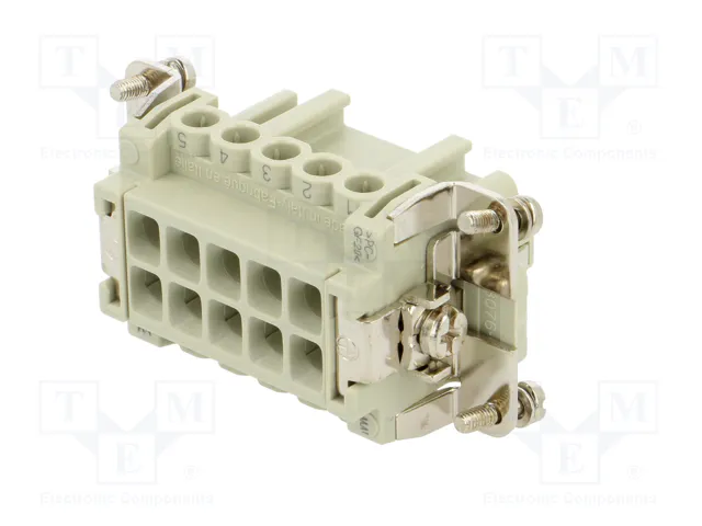 ILME CNEF10TX Conector HDC Hembra de 10 Pines