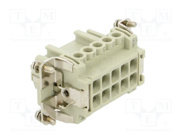 ILME CNEF10TX Conector HDC Hembra de 10 Pines