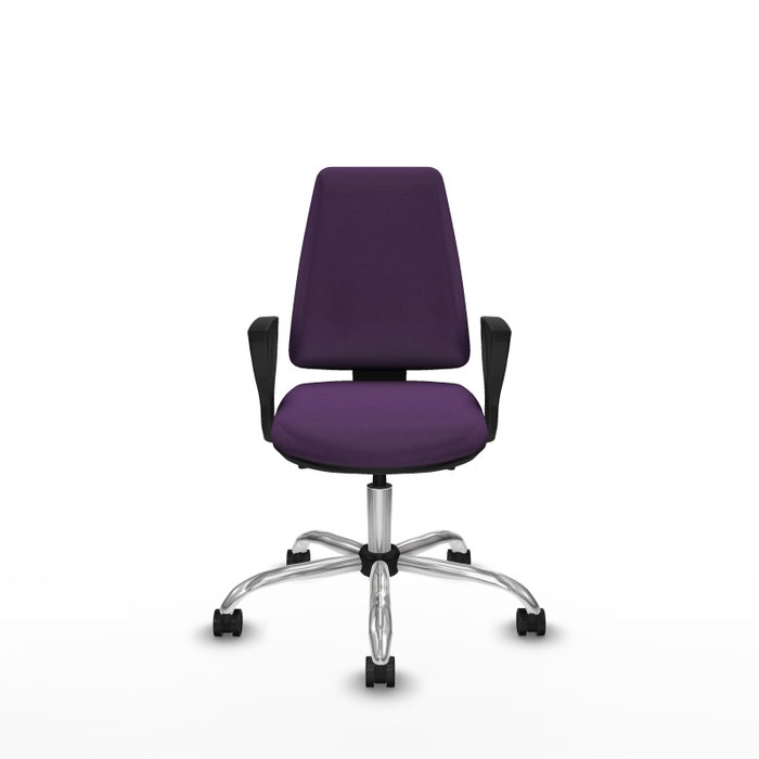 PIQUERAS Y CRESPO Silla de oficina Elche Morada con mecanismo Asincro PIQUERAS Y CRESPO Silla de oficina Elche Morada con mecanismo Asincro