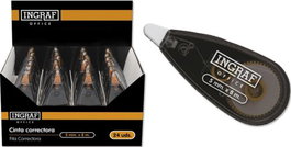 POESSA C/24 Cinta Correctora Office Club Mini 5mmx8m