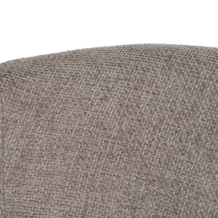 Silla Taupe Tejido-Metal Contract 60 X 57 X 79 cm (Set de 2)