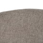 Silla Taupe Tejido-Metal Contract 60 X 57 X 79 cm (Set de 2)