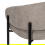 Silla Taupe Tejido-Metal Contract 60 X 57 X 79 cm (Set de 2)